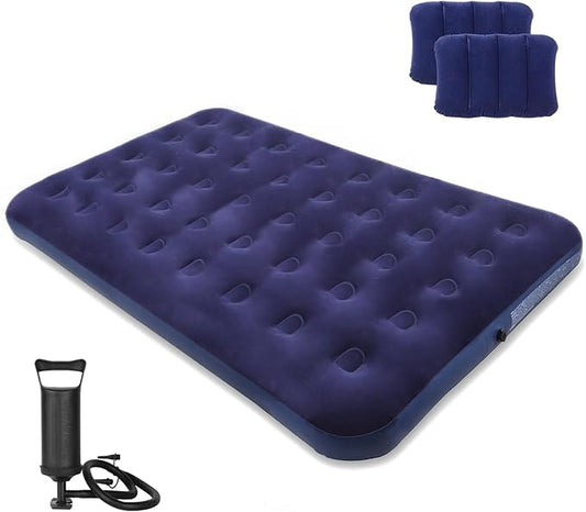 Full Size Air Mattress Air Bed with Hand Pump