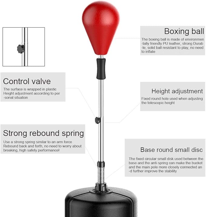 Adjustable Punching Ball With Stand