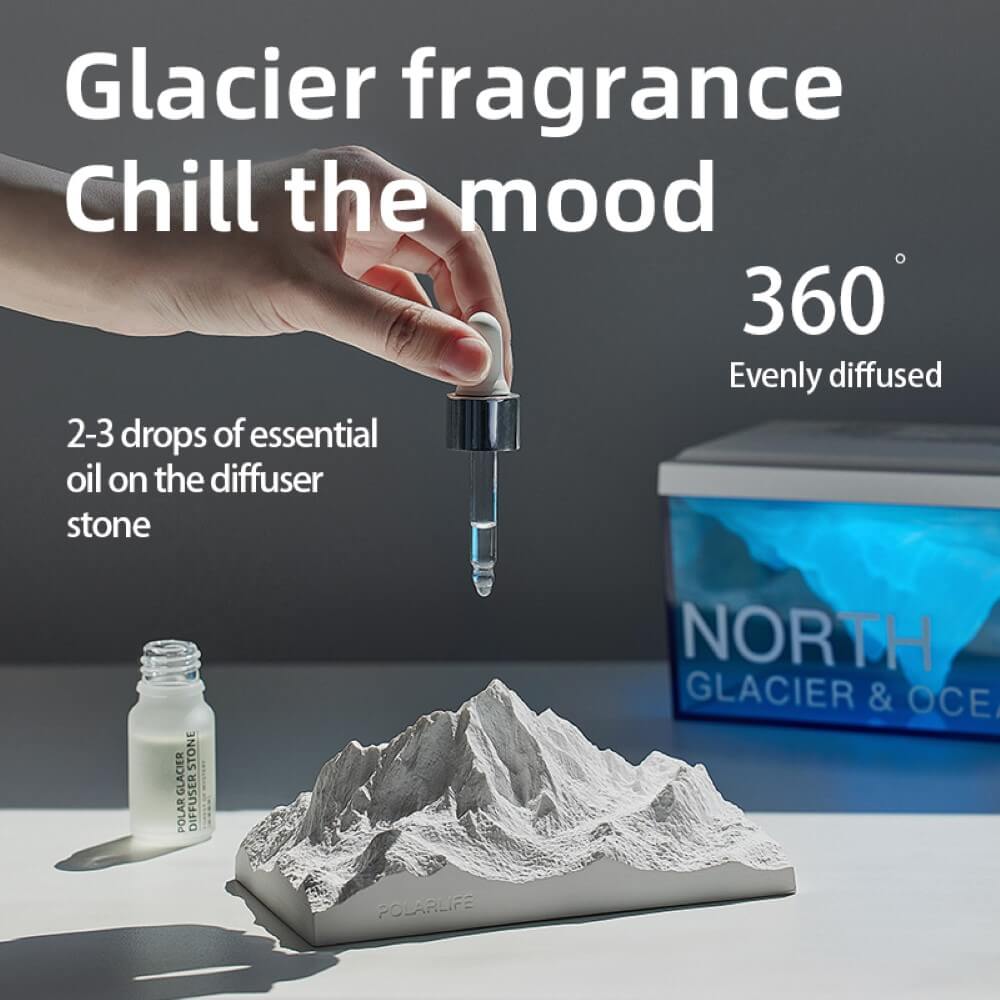 Polar Glacier Beside Speaker & Nightlight Aroma Diffusor