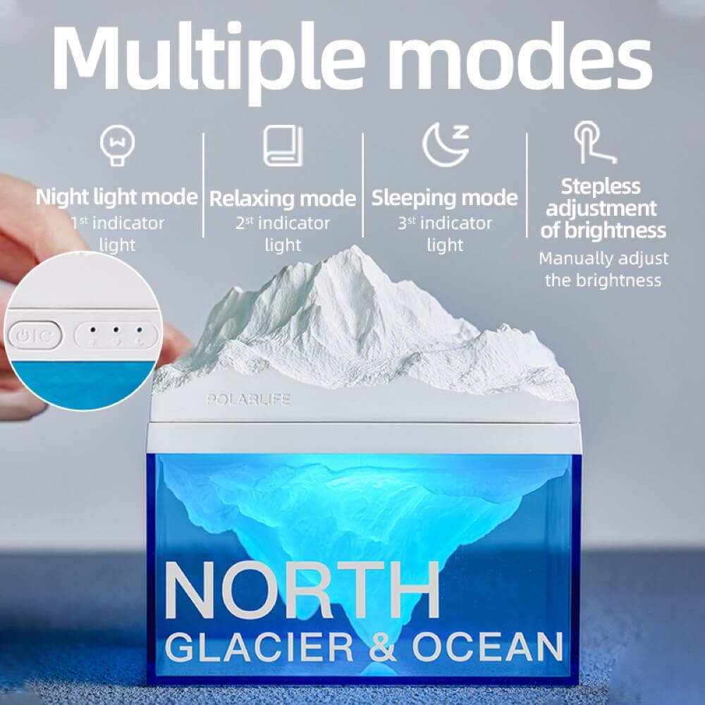 Polar Glacier Beside Speaker & Nightlight Aroma Diffusor