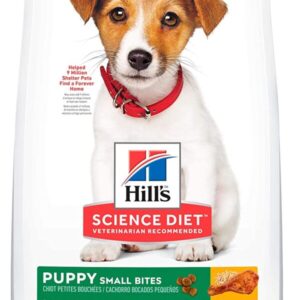 Hill’s Science Diet Dry Dog Food, Puppy, Small Bites, Chicken Meal & Barley Recipe